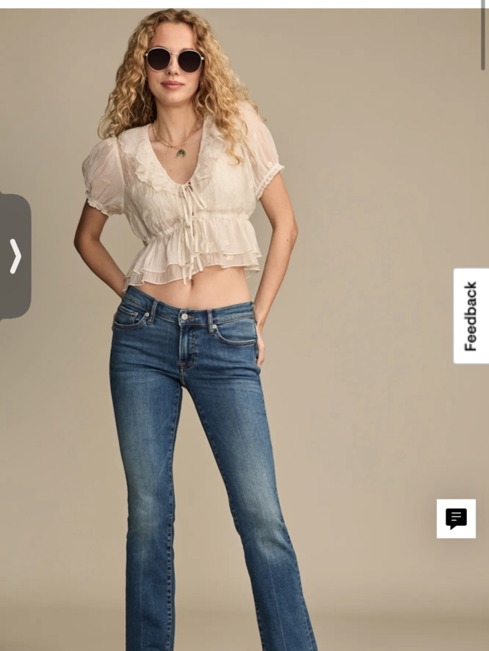 Lucky Brand Women's Blue Bootcut Jeans